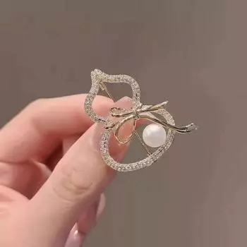 Высококачественная микро-инкрустированная циркониевым жемчугом тыквенная брошь Fulu символизирует элегантность и темперамент Женские аксессуары