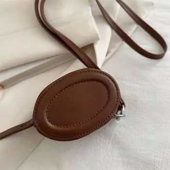 Высококачественная мини-сумка на шее с бретелькой через шею, изысканная маленькая сумка для помады, брелок для ключей, сумка для ювелирных изделий, сумка через плечо с ремешком