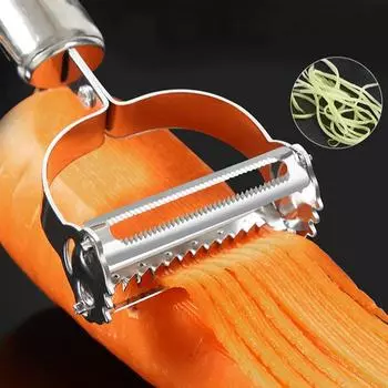 Высококачественная многофункциональная терка для овощей из нержавеющей стали, терка для картофеля, огурцов, редиса, овощерезка