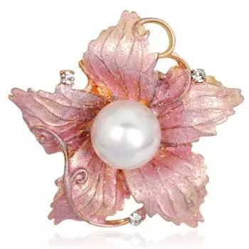 Высококачественная модная фантазийная красиво расписанная капающая масляная брошь в виде цветка, аксессуары для одежды