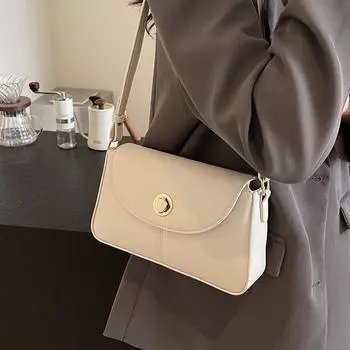 Высококачественная модная маленькая квадратная сумка Sense, модная мягкая кожаная сумка через плечо с клапаном, женские повседневные сумки