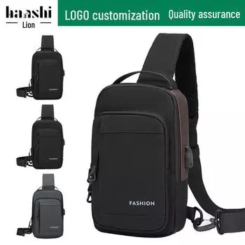 Высококачественная модная сумка-мессенджер и нагрудная сумка для мотоциклистов унисекс - модная, водонепроницаемая, сумка через плечо для путешествий и поездок на работу model 18000 серый