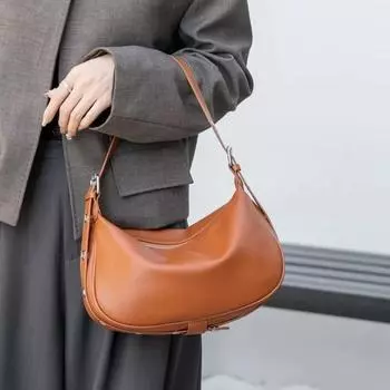 Высококачественная модная универсальная сумка для поездок на работу через плечо Hobo