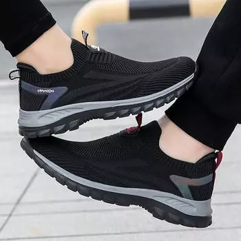 Высококачественная мягкая подошва, удобная спортивная обувь для ходьбы для пап среднего и пожилого возраста, нескользящая повседневная обувь для улицы и мам 39