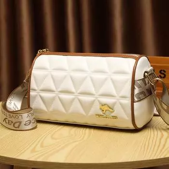 Высококачественная мягкая женская сумка через плечо из искусственной кожи, новая модная женская дизайнерская сумка-мессенджер