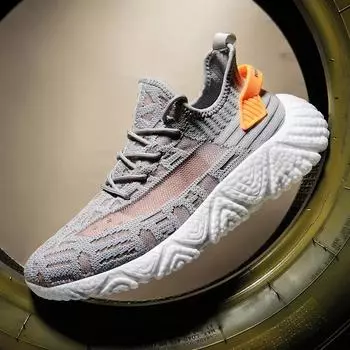 Высококачественная мужская обувь, дышащие кроссовки, мужские удобные повседневные кроссовки для ходьбы, мужские летние новые теннисные кроссовки Zapatillas Hombre 39 серый