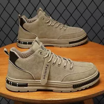 Высококачественная мужская обувь Оригинальная универсальная повседневная обувь Роскошные износостойкие кроссовки для мужчин Кроссовки Zapatillas Hombre 39 хаки