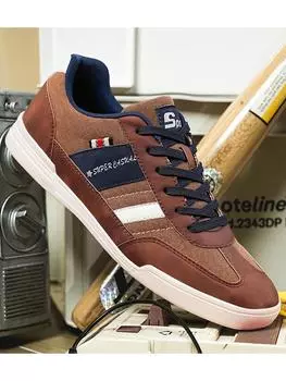 Высококачественная мужская повседневная обувь, всесезонная, удобная, не кожаная, плоская, мужская повседневная обувь, мужские кроссовки Masculino, размер 39-48 39 коричневый