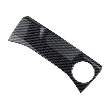 Высококачественная наклейка на панель прикуривателя автомобиля для Volkswagen VW T-cross Tcross 2018-2023, интерьер углеродного волокна черного