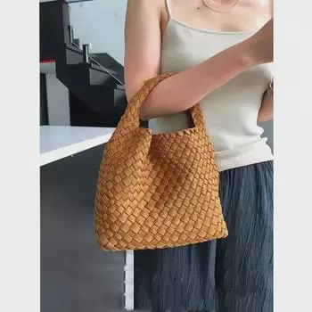 Высококачественная нейлоновая плетеная сумка-тоут 2023 года для женщин через плечо и подмышки