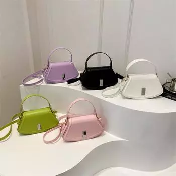 Высококачественная нишевая дизайнерская модная сумка через плечо для женщин, новая сумка-седло через одно плечо