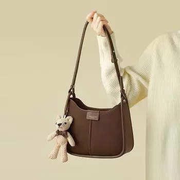 Высококачественная новая весенняя сумка-ведро на одно плечо большой вместимости для поездок на работу, модная сумка через плечо