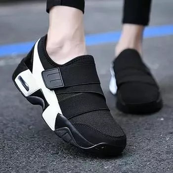 Высококачественная осенняя повседневная обувь для увеличения роста, женская эластичная повседневная обувь для женщин, нескользящая спортивная обувь для ходьбы и фитнеса 36 красный