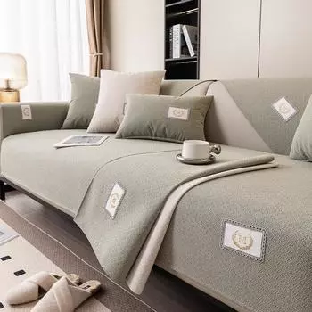 Высококачественная подушка для дивана Four Seasons, универсальные нескользящие подушки для сиденья, высококачественный современный осенне-зимний кожаный чехол для дивана 70*70cm