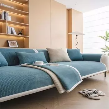 Высококачественная подушка для дивана из шенилла, новая нескользящая подушка Four Seasons Universal, высококачественный чехол Sense, тканевый чехол 70x70cm 1pc