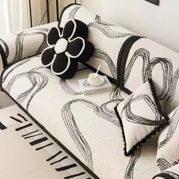 Высококачественная подушка для дивана в скандинавском стиле, нескользящее пылезащитное полотенце на спинку, европейский вход, люкс, ткань для чехла на диван 70*70cm