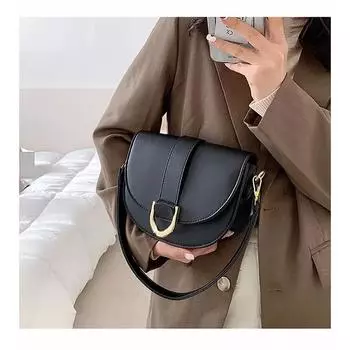 Высококачественная популярная сумка на одно плечо в стиле полумесяца, модная большая вместительная квадратная сумка для девочек, легкая роскошная сумка через плечо