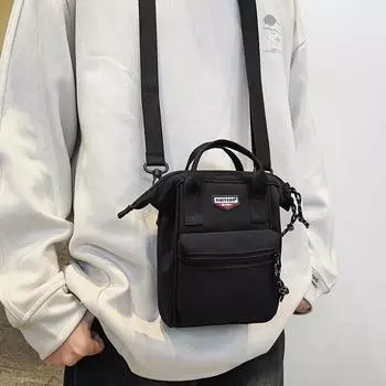 Высококачественная повседневная сумка, тканевая сумка, легкая спортивная сумка-мессенджер, небольшой мужской рюкзак, сумка для мобильного телефона на плечо, мини-сумка на шею. красный