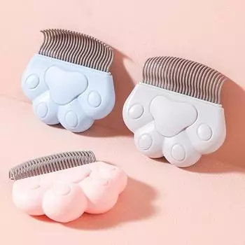 Высококачественная прочная расческа для длинношерстных кошек и собак 1 piece синий