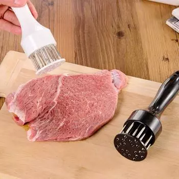Высококачественная профессиональная мясорубка из нержавеющей стали, игла, портативный молоток для мяса, кухонный инструмент, аксессуары для приготовления пищи