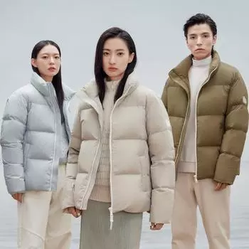 Высококачественная пуховая куртка, модная, толстая и теплая куртка для мужчин и женщин S