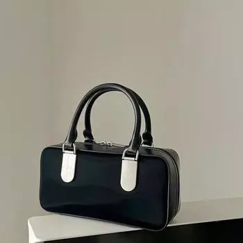 Высококачественная ретро-подушка для боулинга, переносная сумка через плечо, модная женская сумка, промо-акции, сумки высокого качества бежевый