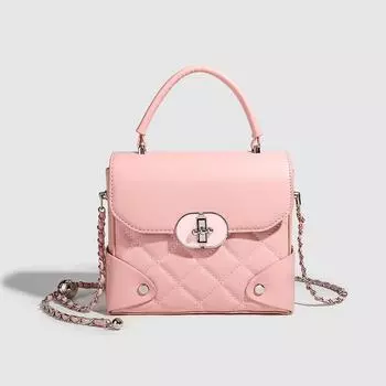 Высококачественная ручная сумка, маленькая квадратная женская сумка через плечо с цепочкой для девушек и зимних девушек