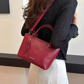 Высококачественная серебристая маленькая женская сумка 2024 года, новая модная летняя универсальная сумка-мессенджер, модная супер пожарная портативная сумка-ведро белый