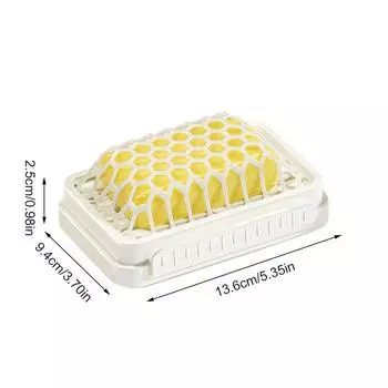Высококачественная сетчатая мыльница с высокой эластичностью, многоцелевой дренажный контейнер для хранения жидкого мыла, домашние аксессуары для ванной комнаты