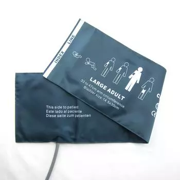 Высококачественная сменная манжета для измерения артериального давления, окружность руки 33-47 см, аксессуары для больничного монитора(СМ-1024С-01)