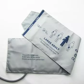 Высококачественная сменная манжета для измерения артериального давления, окружность руки 33-48 см, аксессуары для больничного монитора(СМ-1024С-07)