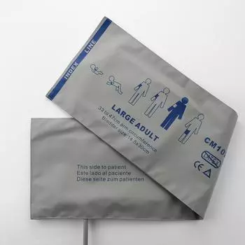 Высококачественная сменная манжета для измерения артериального давления, окружность руки 33-48 см, аксессуары для больничного монитора(СМ-1024С-06)