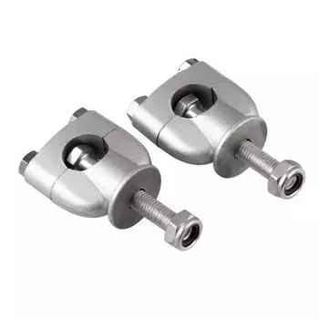 Высококачественная стойка для руля мотоцикла, прочная и жесткая, устойчивая к тряске серебряный