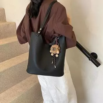 Высококачественная сумка через плечо большой вместимости для женщин, новый элегантный и простой стиль