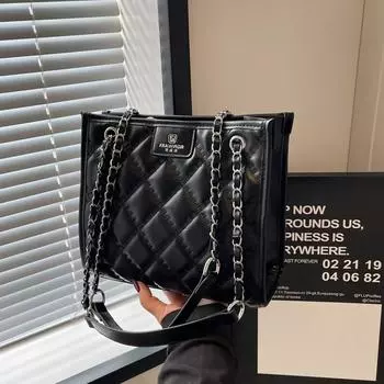 Высококачественная сумка через плечо, минималистичная большая сумка, женская новая сумка подмышки большой вместимости 2024 года, модная универсальная сумка на одно плечо