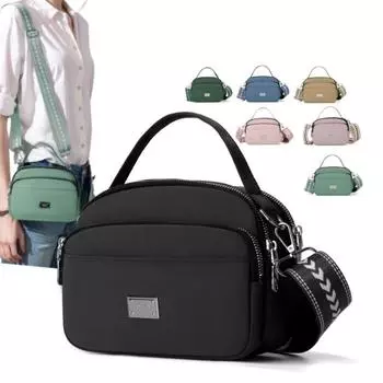 Высококачественная сумка через плечо с несколькими карманами, женская сумка, модная сумка на одно плечо для женщин синий