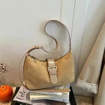 Высококачественная сумка для пельменей Commuter Bag, матовая винтажная сумка через плечо чёрный