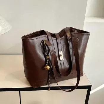 Высококачественная сумка для поездок на работу в стиле ретро, универсальная сумка через плечо и подмышку, сумка-тоут