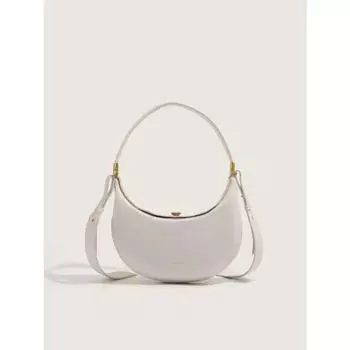 Высококачественная сумка Moon Bend Niche Design из искусственной кожи в форме полумесяца, повседневная универсальная легкая роскошная сумка на одно плечо через подмышку, сумка через плечо для женщин