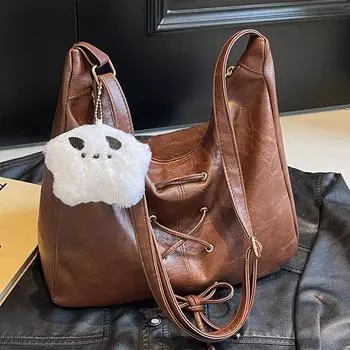 Высококачественная сумка Niche Design Осень и зима Новая сумка через плечо для женщин Большая вместимость Модная сумка через одно плечо для женщин