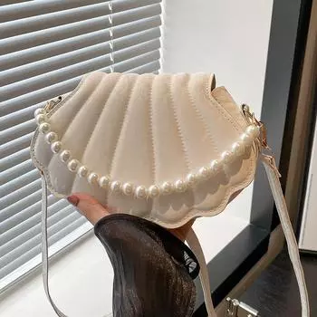 Высококачественная сумка Niche Pearl, женская модная сумка-мессенджер, простая и универсальная сумка через плечо серый