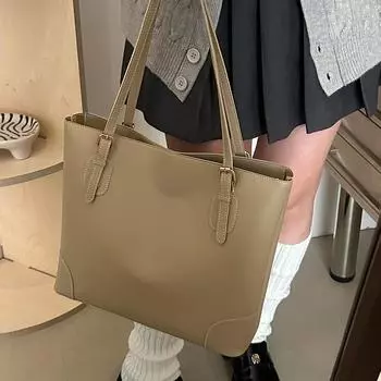 Высококачественная сумка Niche, женская модная сумка-тоут для поездок на работу, женская сумка через плечо большой вместимости светло-коричневого