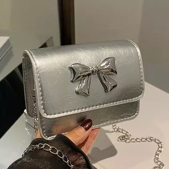 Высококачественная сумка Niche женская модная универсальная сумка-мессенджер на одно плечо женская сумка-мессенджер серебряный