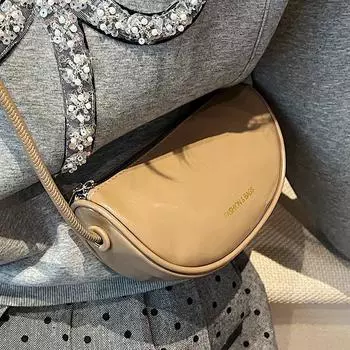 Высококачественная сумка-ниша для женщин, новая модная сумка через плечо для женщин, сумка-пельмень на одно плечо французского дизайна