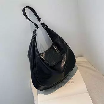 Высококачественная сумка-тоут для женщин, простая прочная пряжка, большая вместимость, сумки через плечо, новые повседневные универсальные сумки для поездок на работу (30cm<Max Length<50cm)