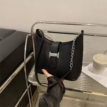 Высококачественная сумка-ведро в стиле ретро с нишевым дизайном для женщин серебряный