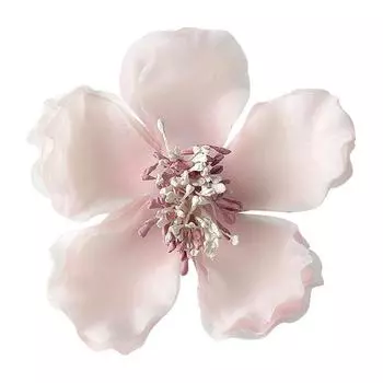 Высококачественная тканевая пряжа с цветами, броши для женщин, элегантные модные булавки для воротника, кардиган, пальто, корсаж, ювелирные аксессуары розовый