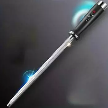 Высококачественная точилка для ножей Точилка для кухонных ножей Многофункциональный инструмент для заточки лезвий Устройство для ухода за кухней в домашних условиях L чёрный