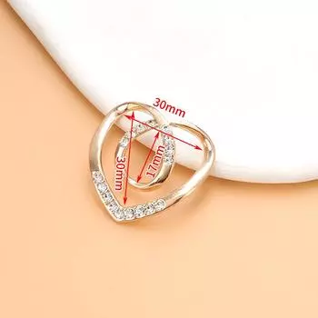 Высококачественная угловая завязанная пряжка, многофункциональная рубашка, фиксированная пряжка на подоле футболки, пряжка на талии, шелковый шарф, пряжка из артефакта Small [1 gold]