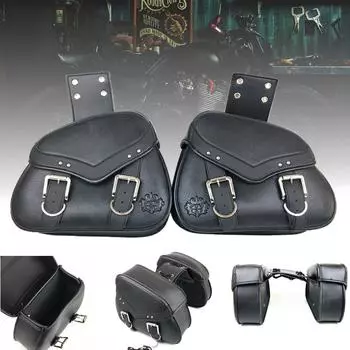 Высококачественная универсальная сумка для мотоцикла из искусственной кожи, боковые сумки для инструментов, сумки для хранения инструментов